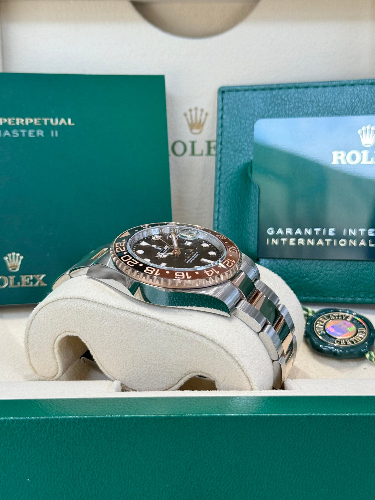 Rolex GMT-Master II 40 126711CHNR Black Dial Watch