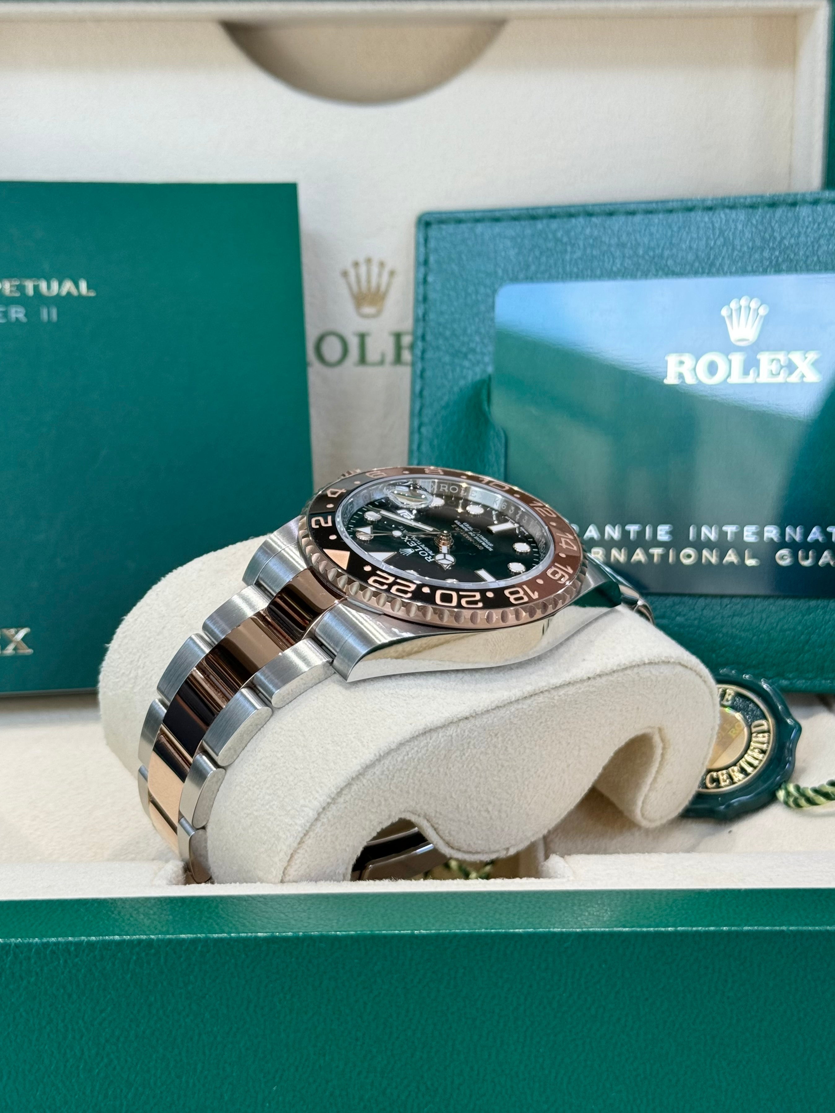 Rolex GMT-Master II 40 126711CHNR Black Dial Watch