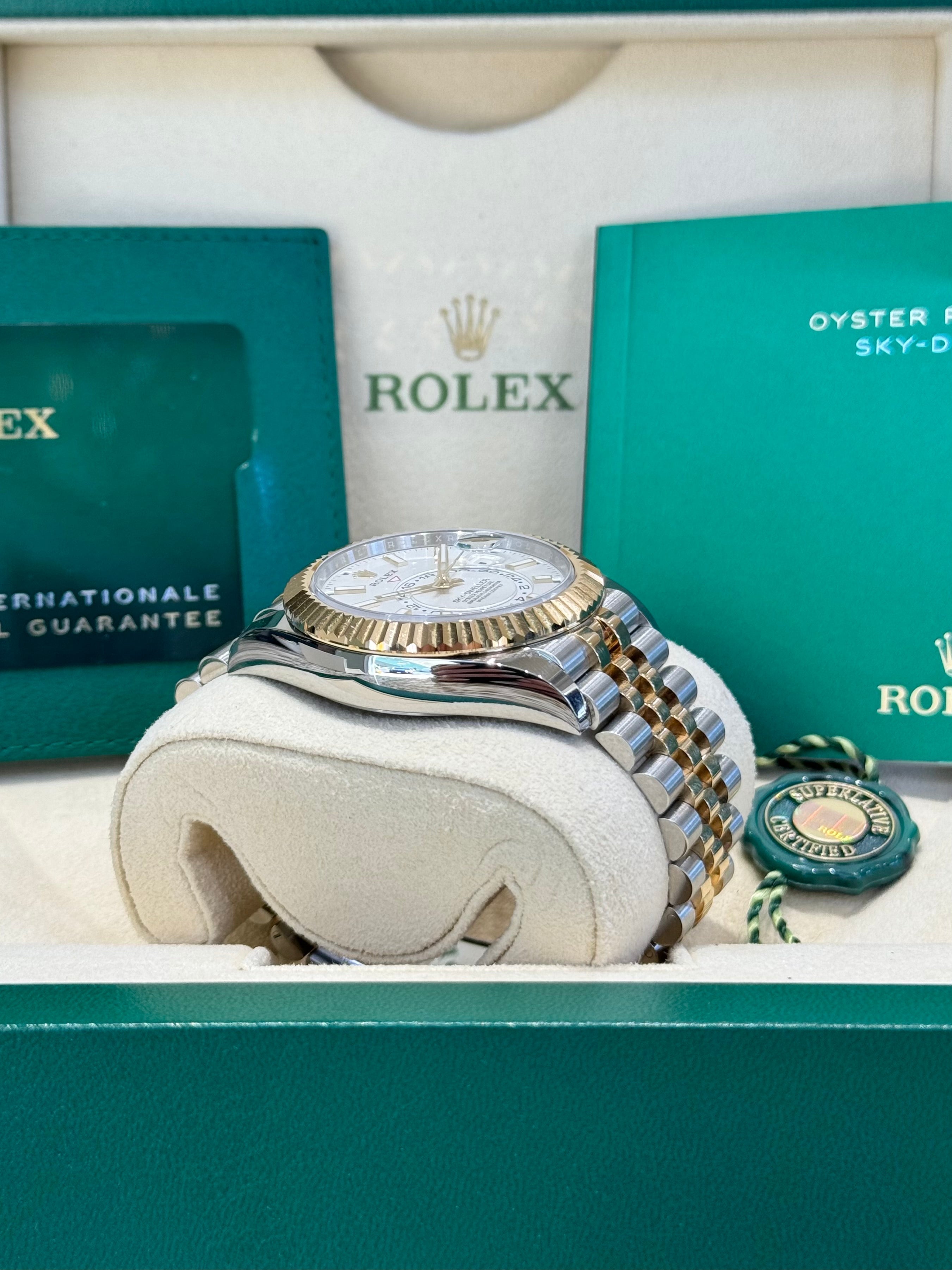 Rolex Sky-Dweller 42 336933 White Dial Watch