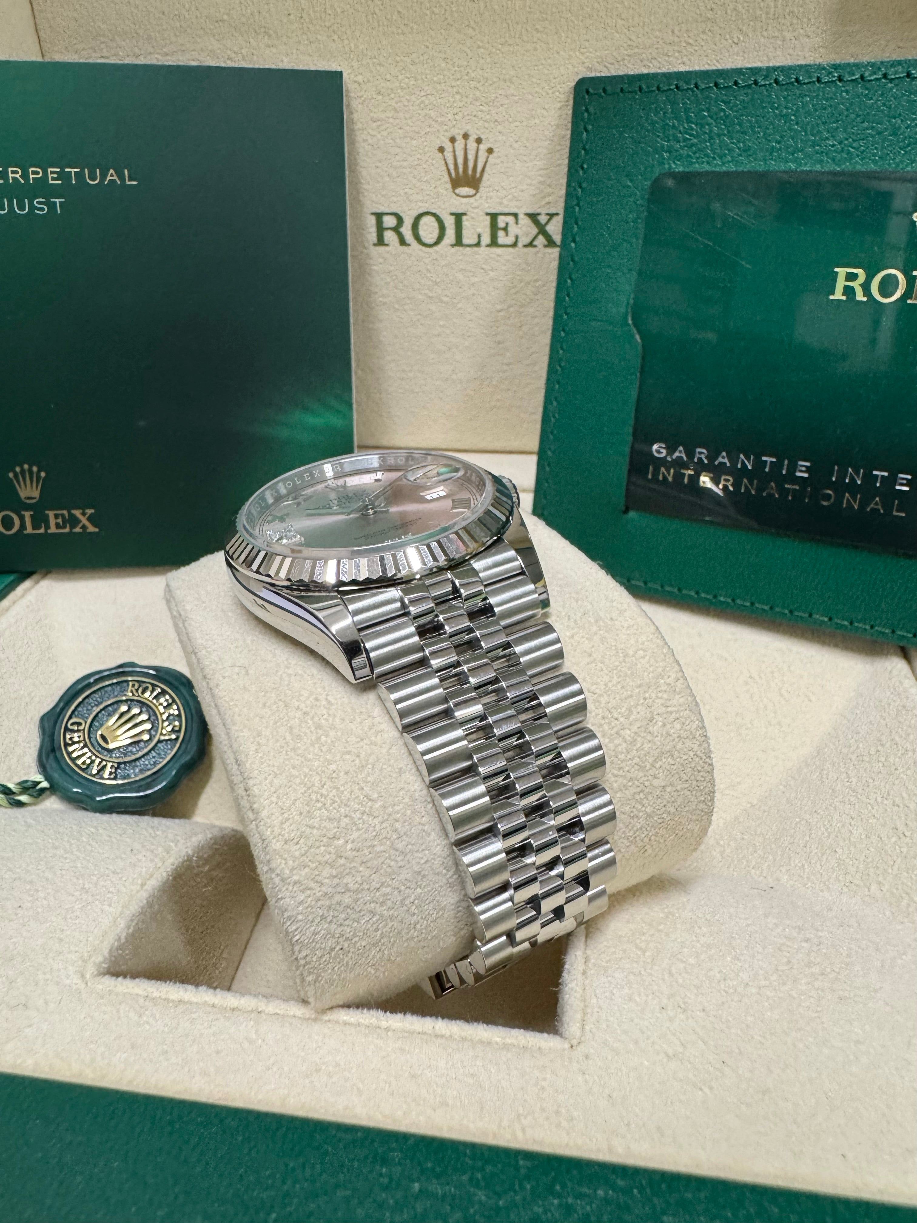 Rolex Datejust 36 126234 Pink Dial Watch