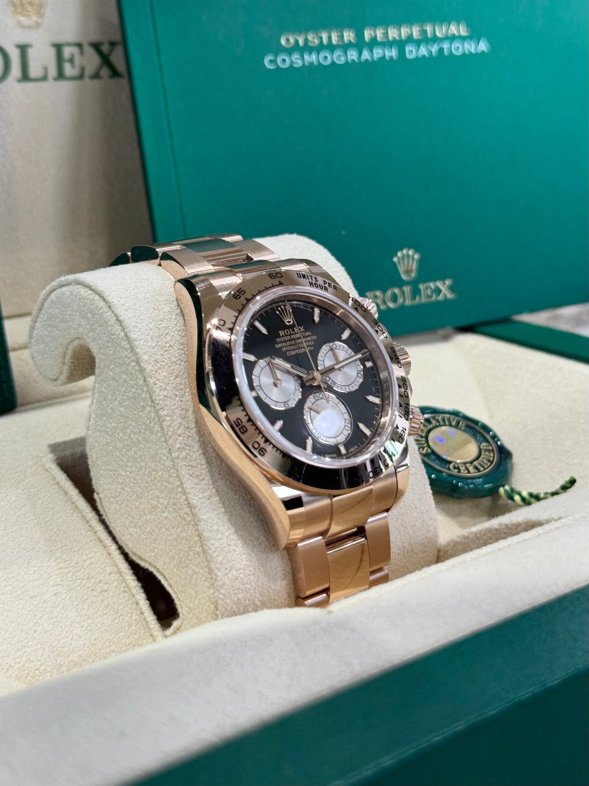 Rolex Daytona 40 126505 Black Dial Watch