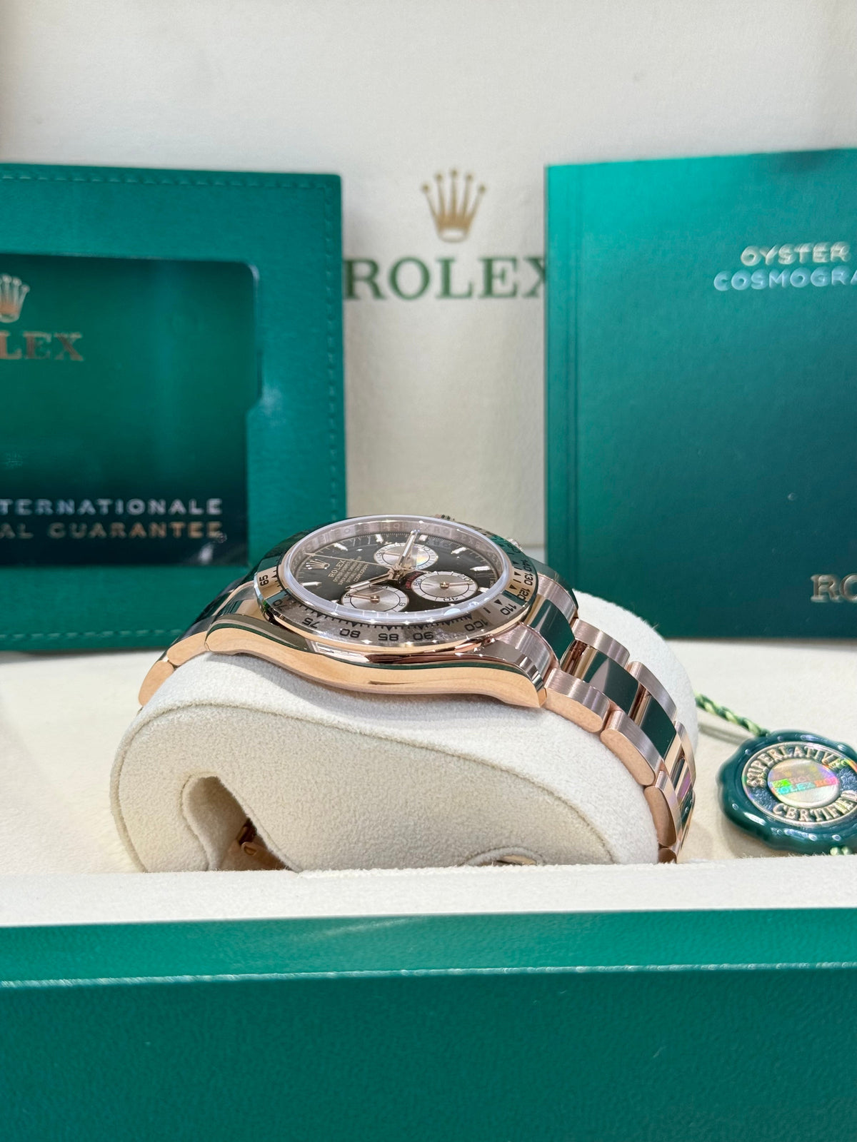 Rolex Daytona 40 126505 Black Dial Watch