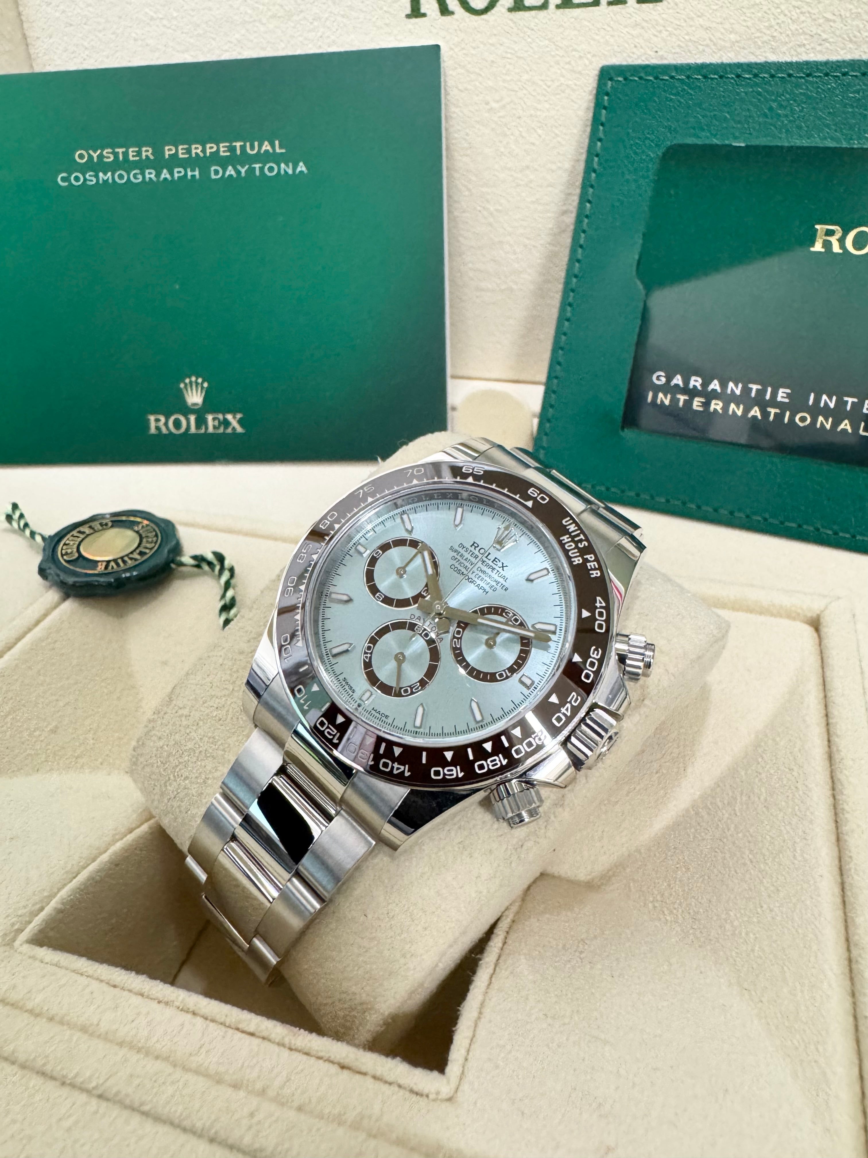 Rolex Daytona 40 126506 Ice Blue Dial Watch