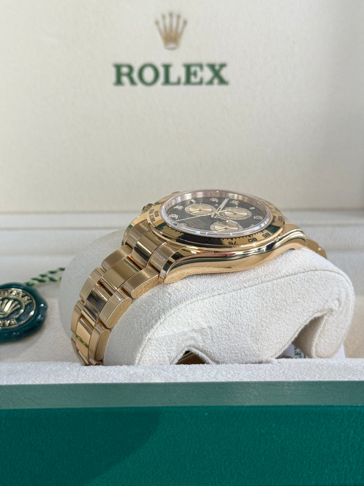 Rolex Daytona 40 126508 Black Diamond Dial Watch