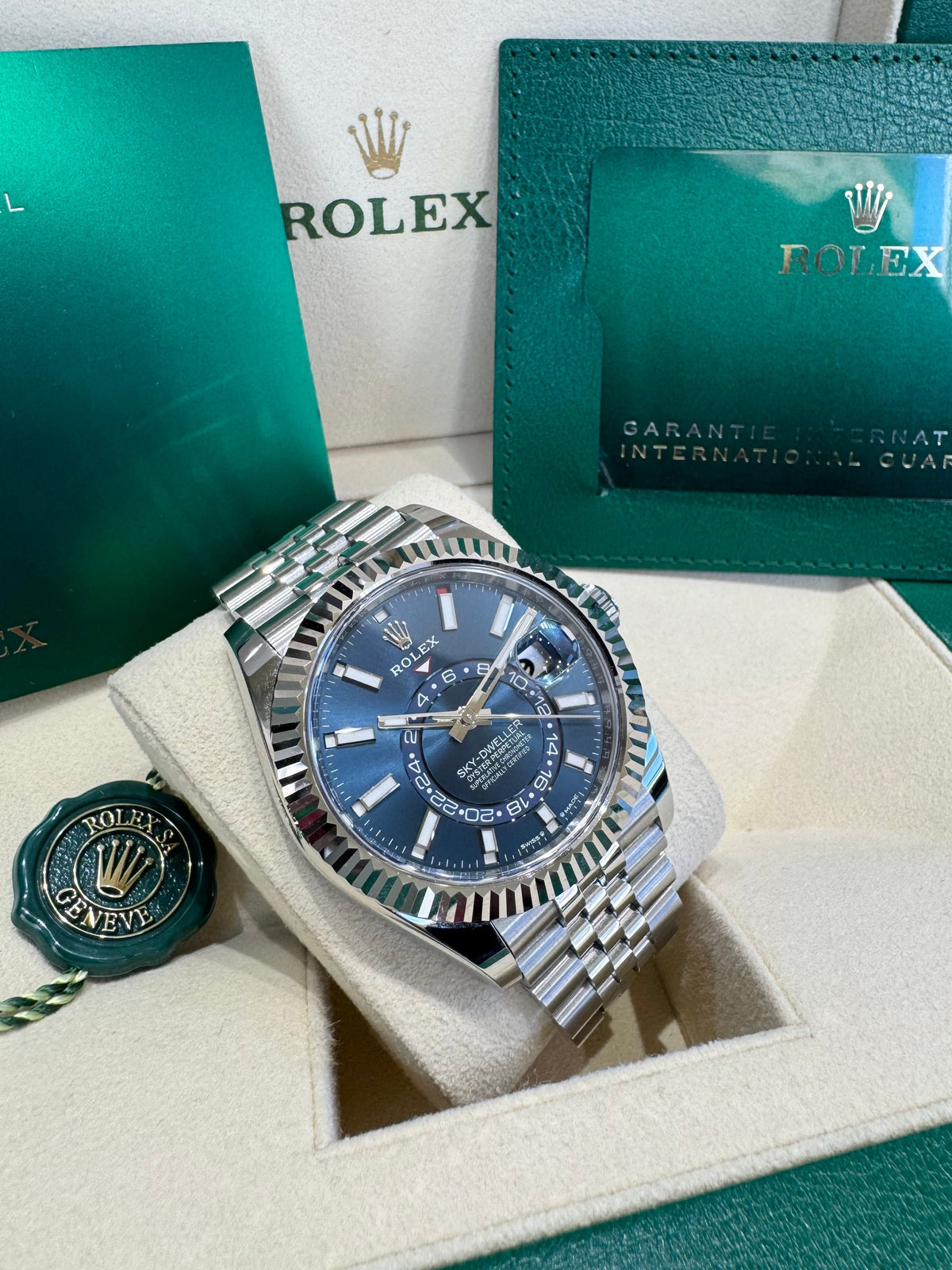 Rolex Sky-Dweller 42 336934 Blue Dial Watch