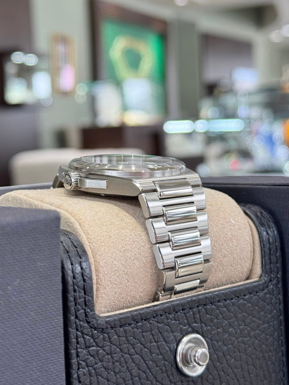IWC Ingenieur 40 IW328903 Aqua Dial Watch