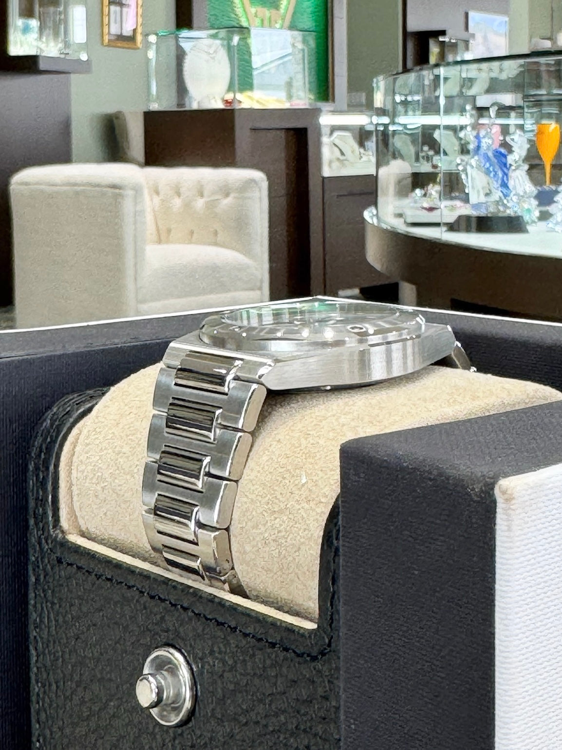 IWC Ingenieur 40 IW328903 Aqua Dial Watch
