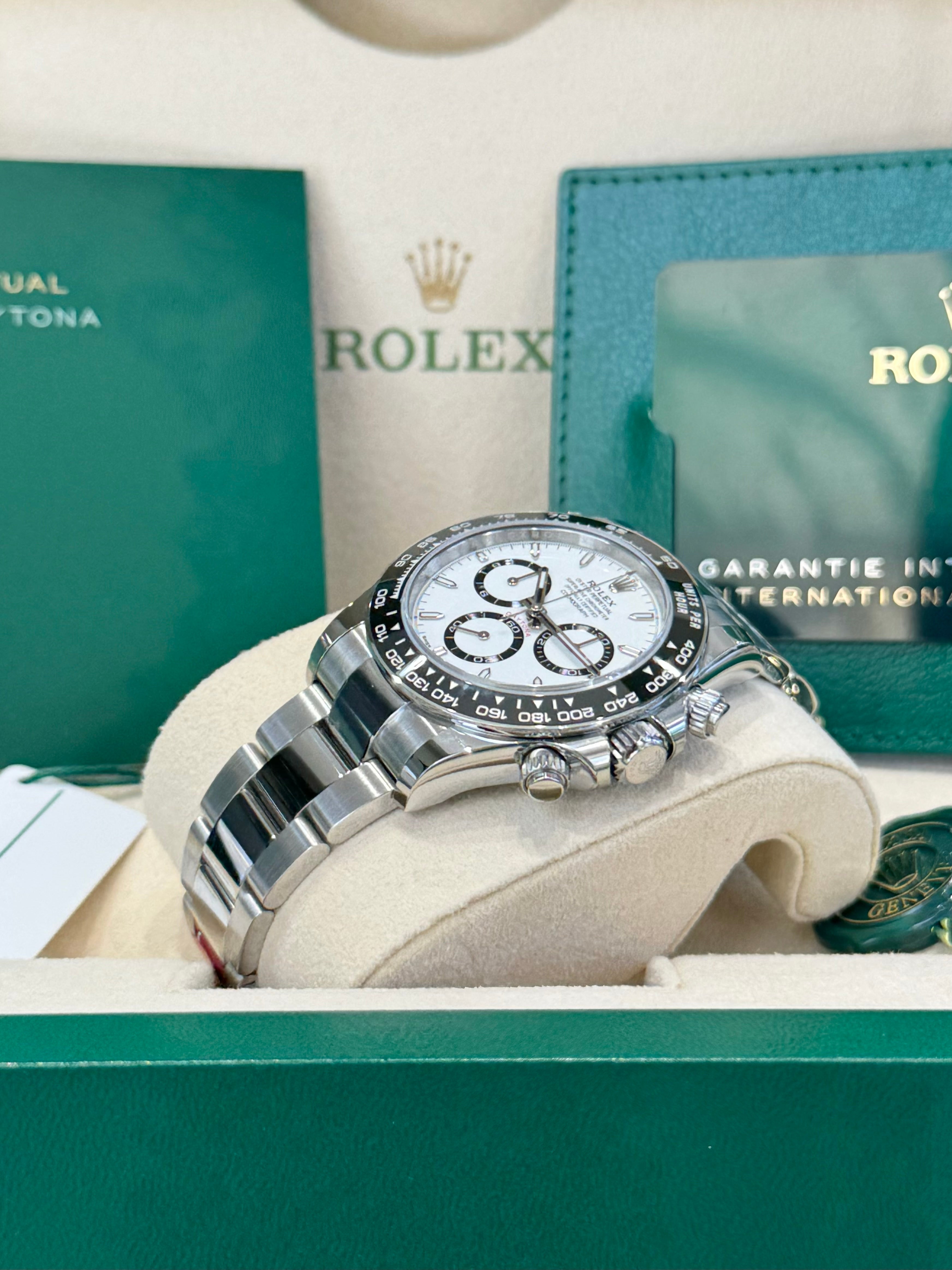 Rolex Daytona 40 126500 White Dial Watch