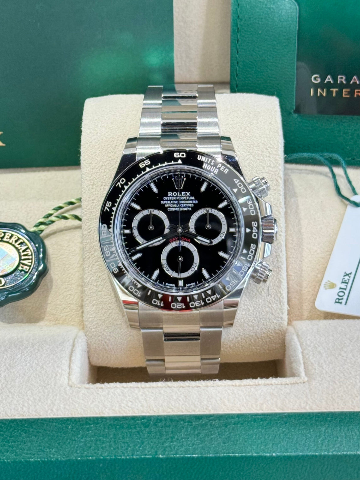 Rolex Daytona 40 126500 Black Dial Watch