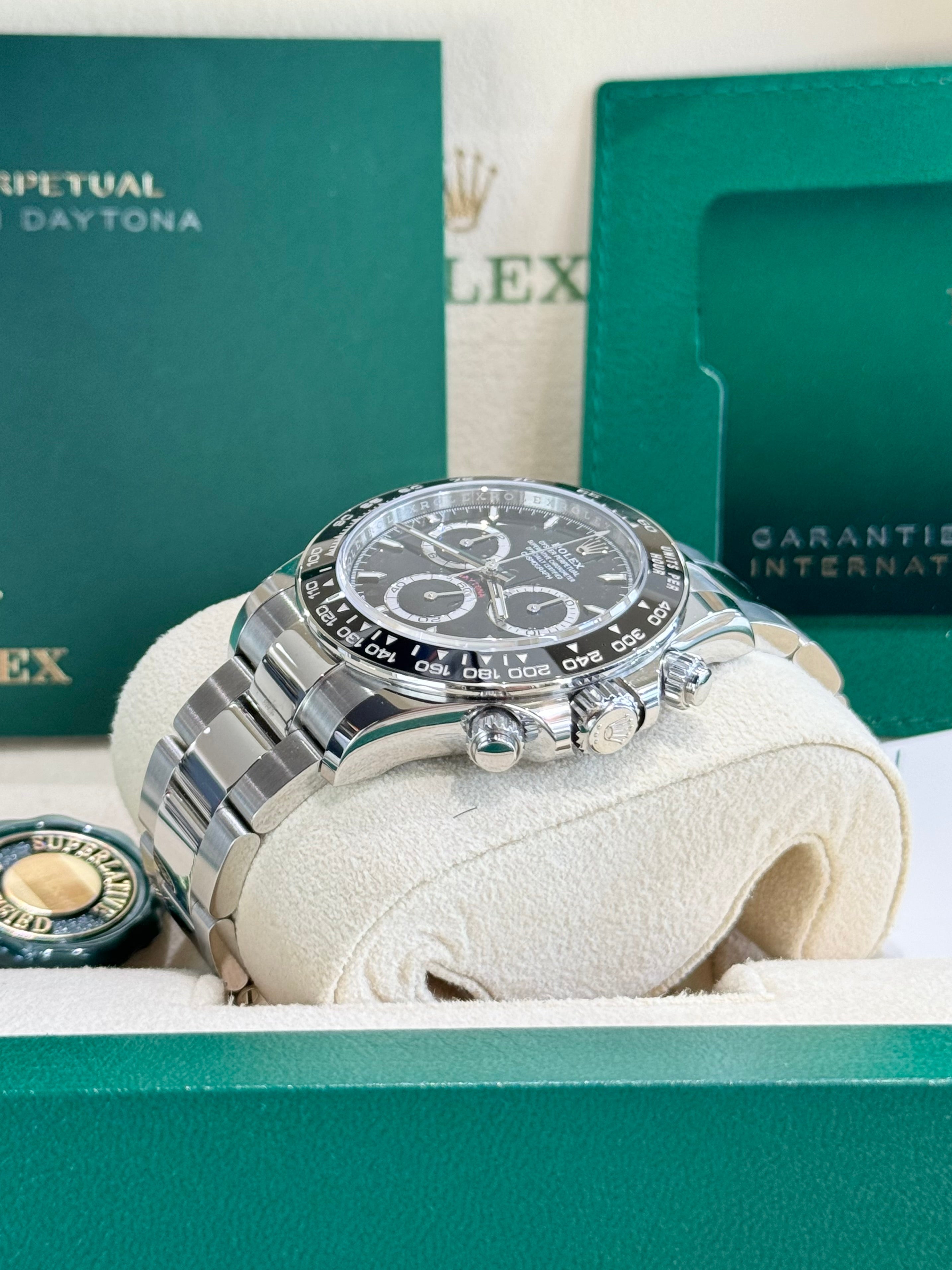 Rolex Daytona 40 126500 Black Dial Watch