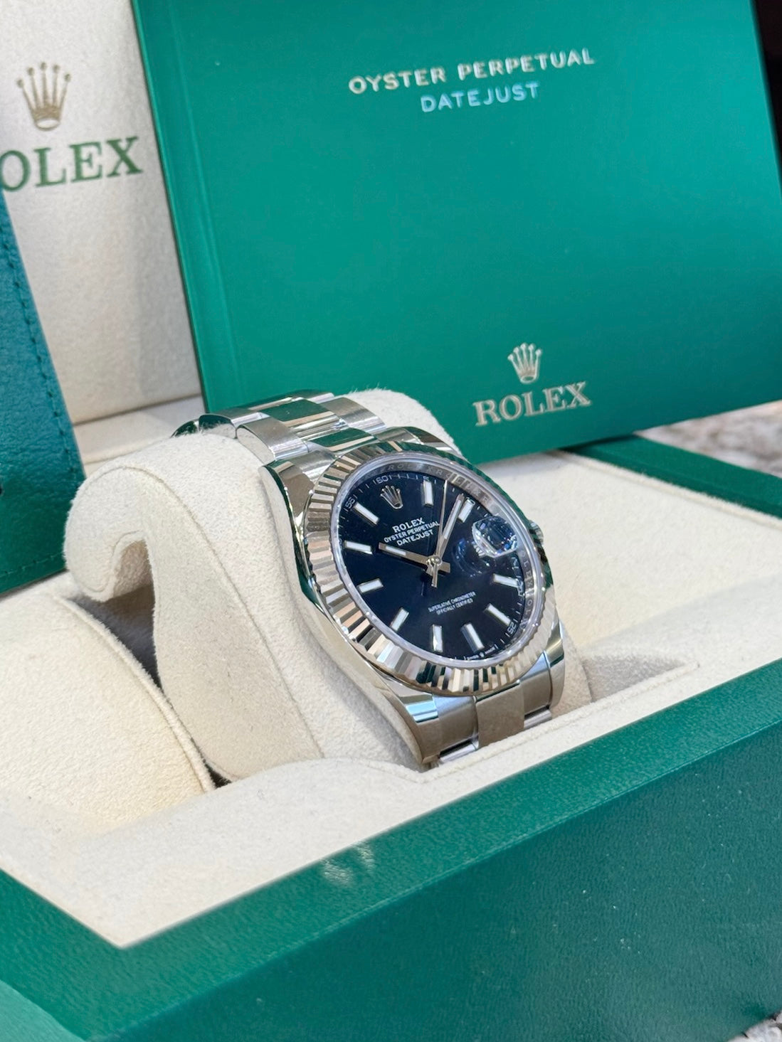 Rolex Datejust 41 126334 Blue Dial Watch