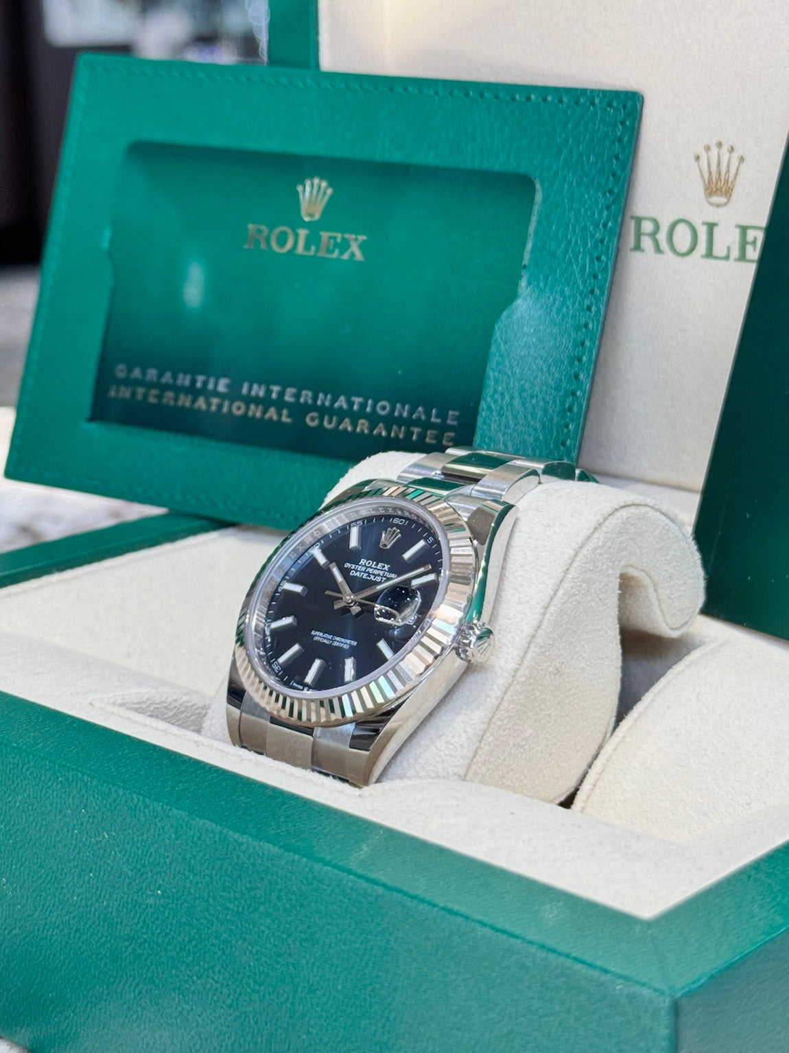 Rolex Datejust 41 126334 Blue Dial Watch
