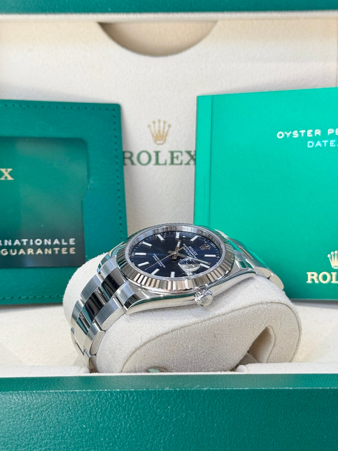 Rolex Datejust 41 126334 Blue Dial Watch