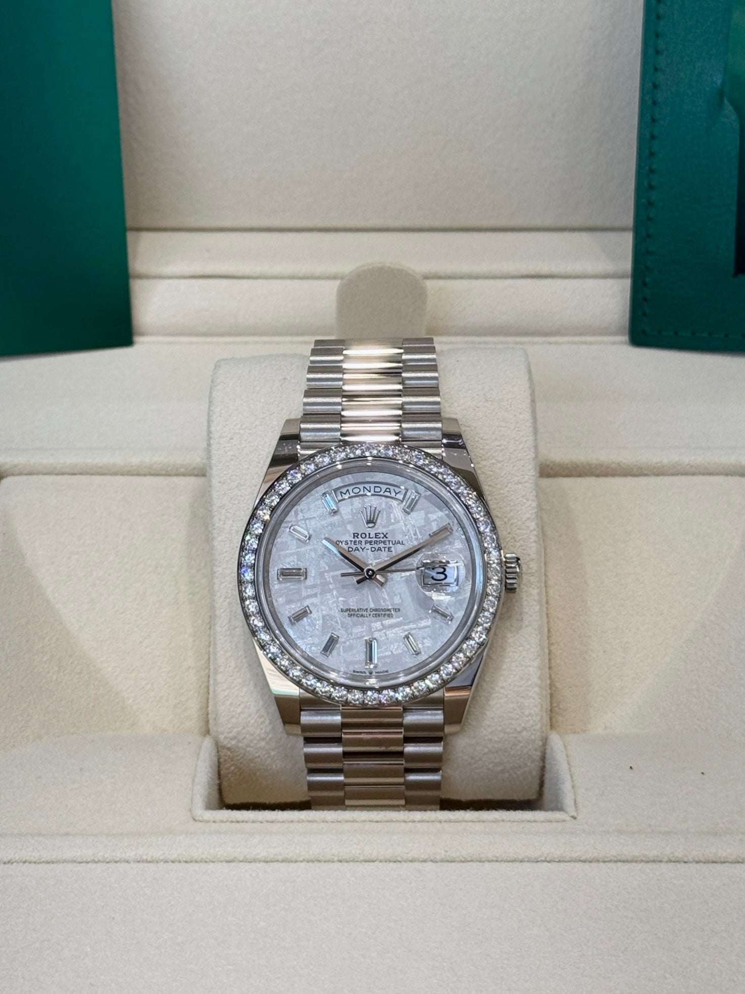 Rolex Day-Date 40 228349RBR Meteorite Dial Watch