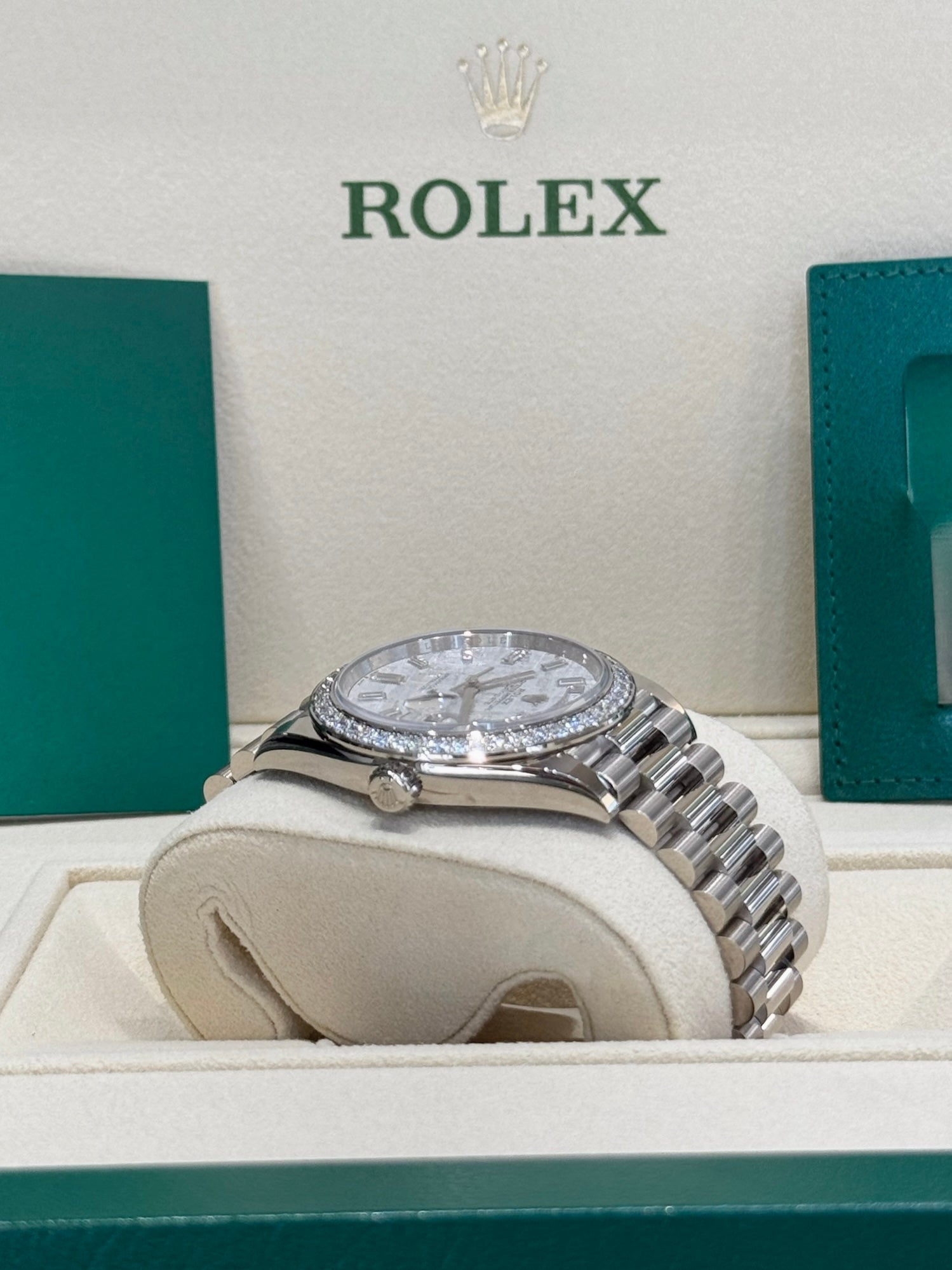 Rolex Day-Date 40 228349RBR Meteorite Dial Watch