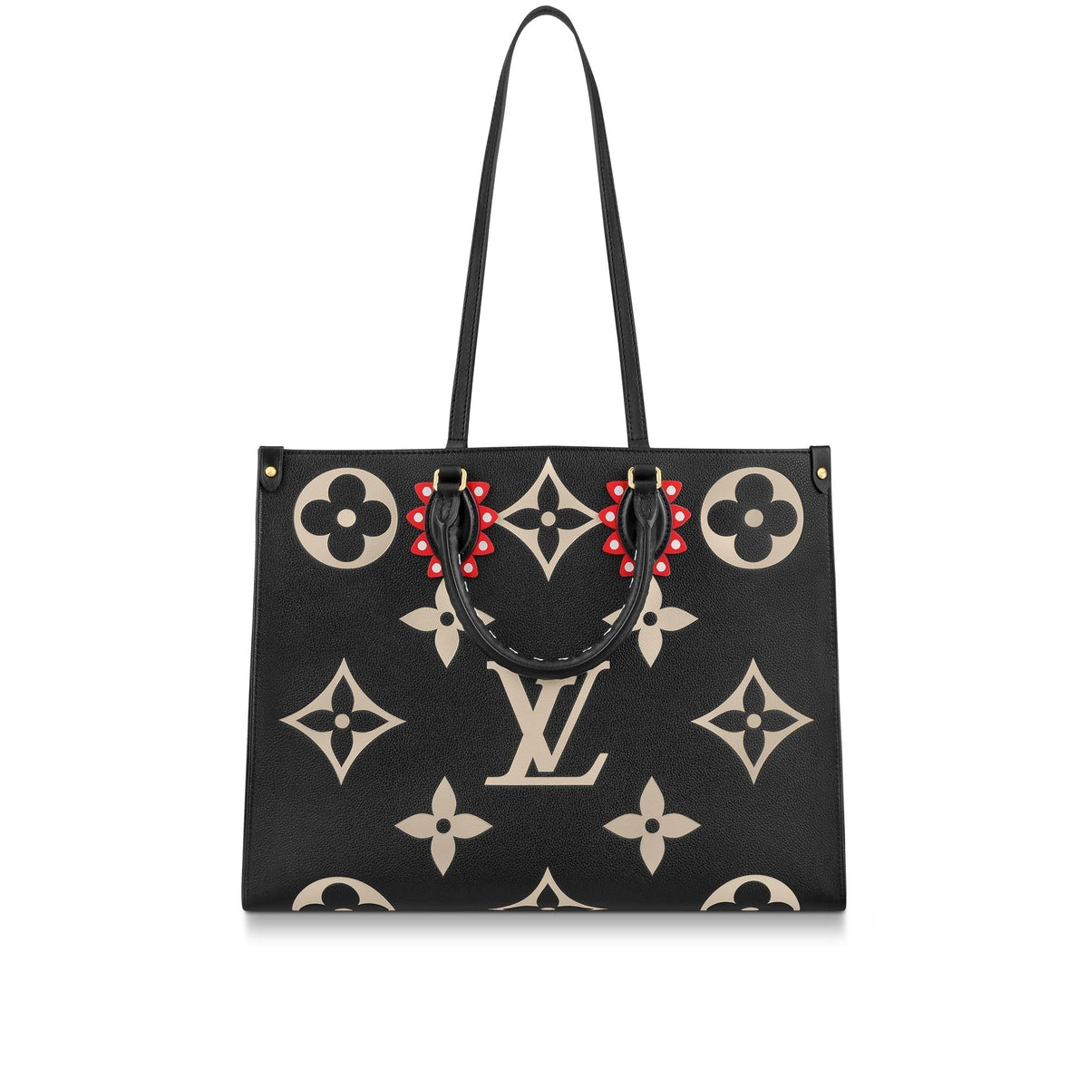 Louis Vuitton LV Crafty Onthego GM Monogram Giant Canvas M45373 Cream Red