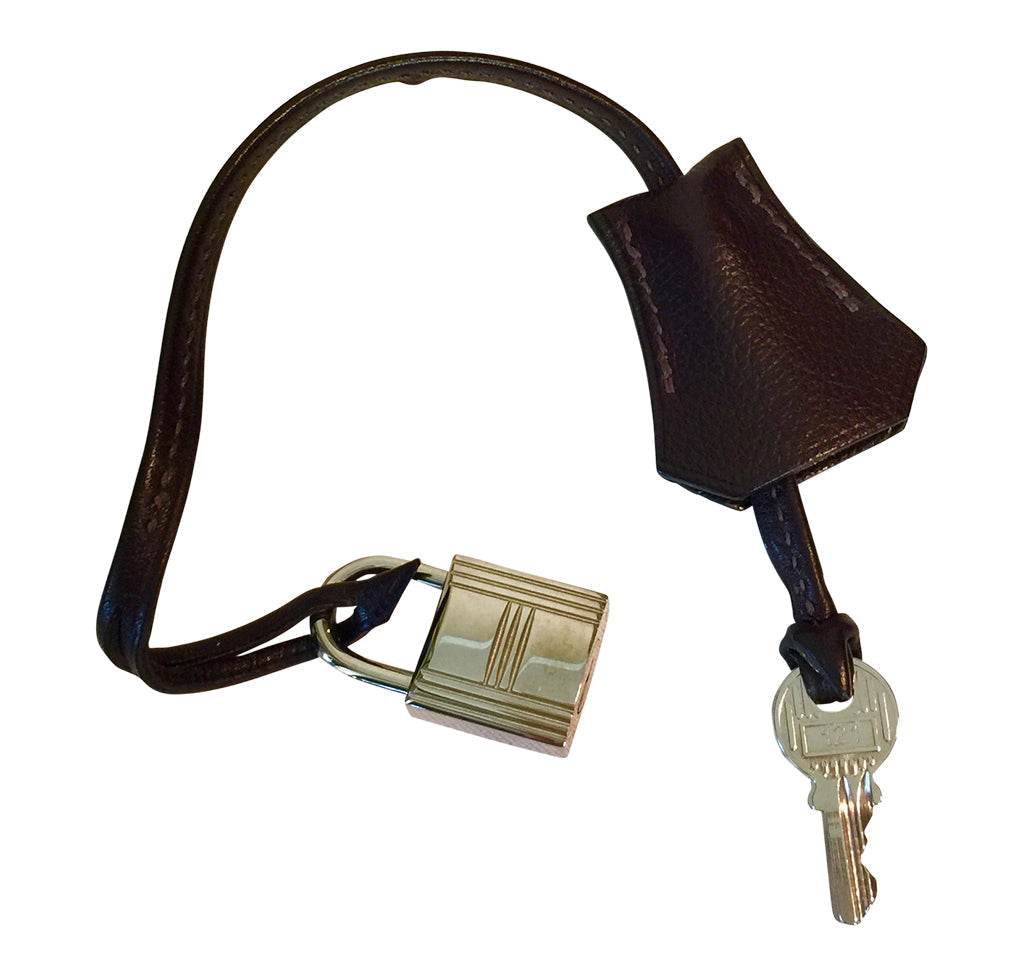 Hermes Kelly 35 Ebene Evergrain Calfskin Palladium Hardware