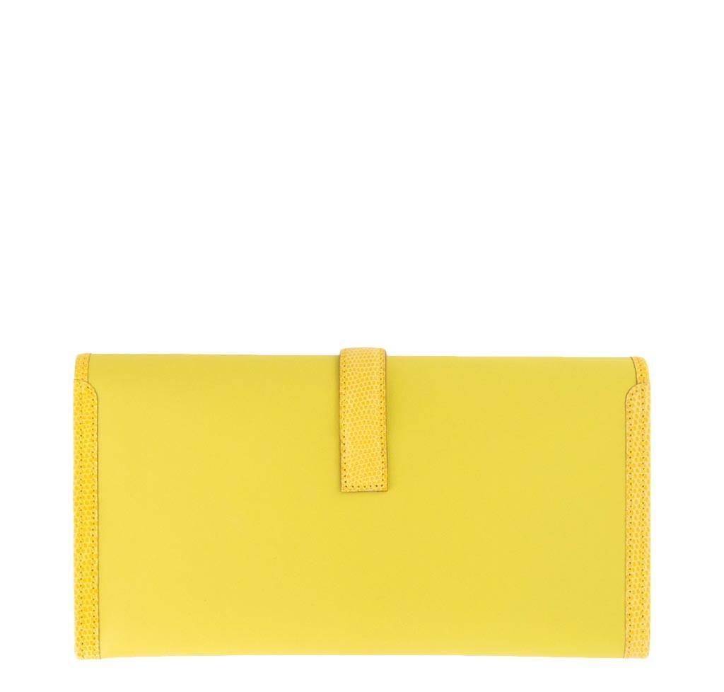 Hermes Jige Elan 29 Cummin Swift Leather and Lizard Clutch