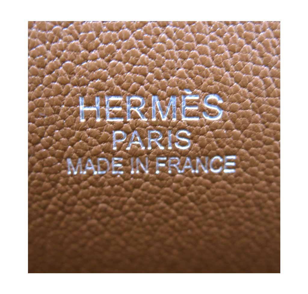 Hermes Jypsiere 34 Gold Taurillon Leather Palladium Hardware