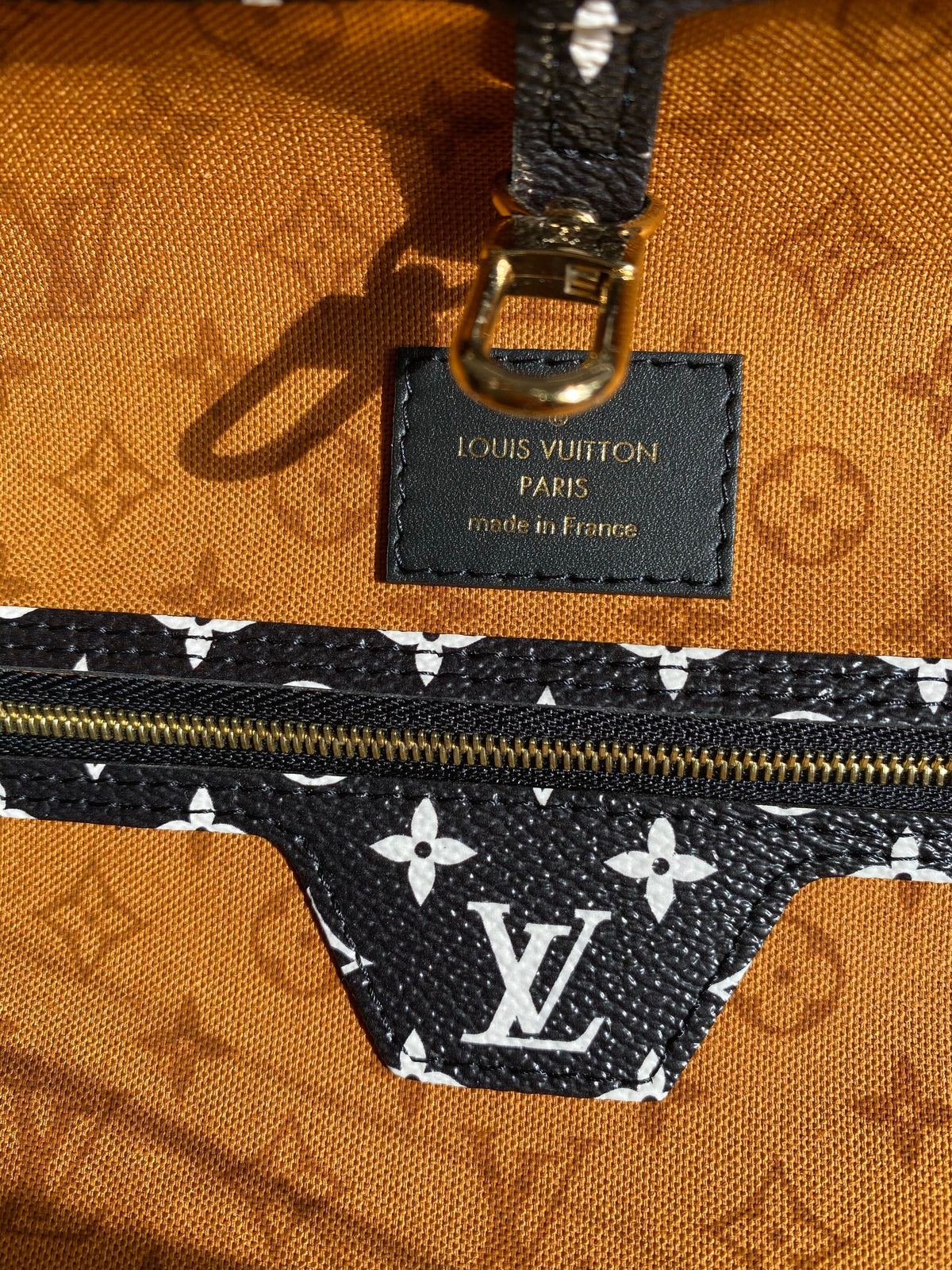 Louis Vuitton LV Crafty Neverfull MM Monogram Canvas M56584 Caramel Cream