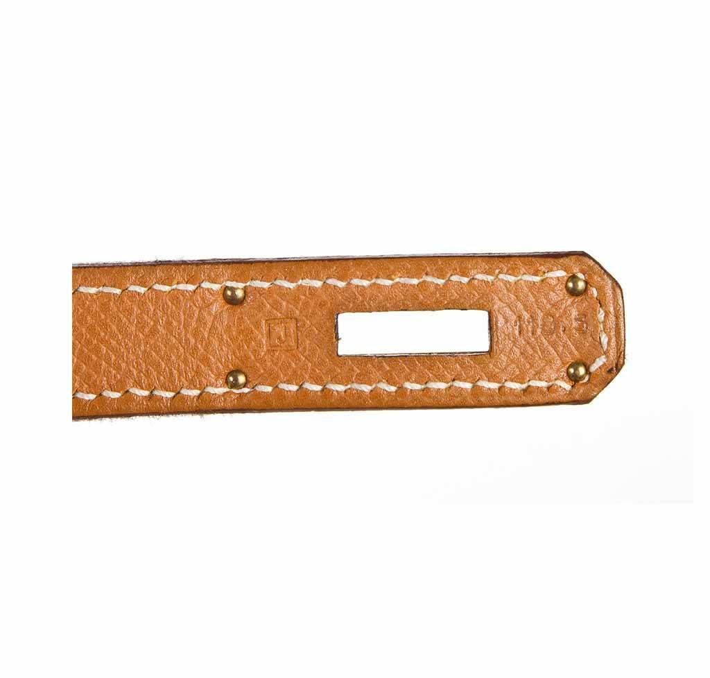 Hermes Birkin 30 Gold Epsom Leather Gold Hardware
