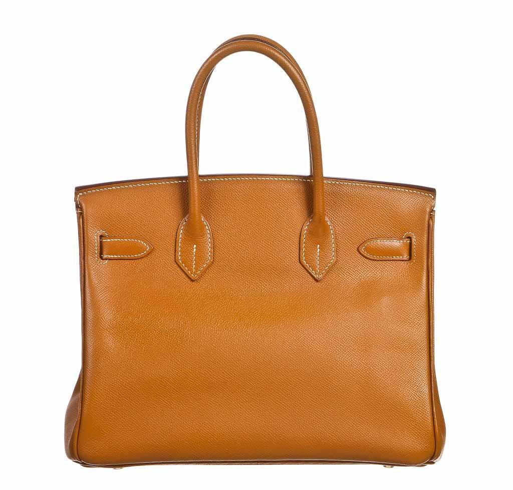 Hermes Birkin 30 Gold Epsom Leather Gold Hardware
