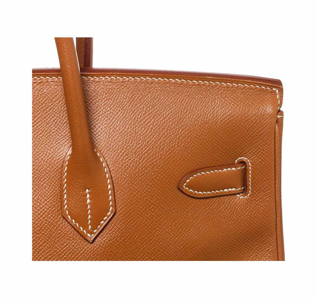 Hermes Birkin 35 Gold Epsom Leather Gold Hardware