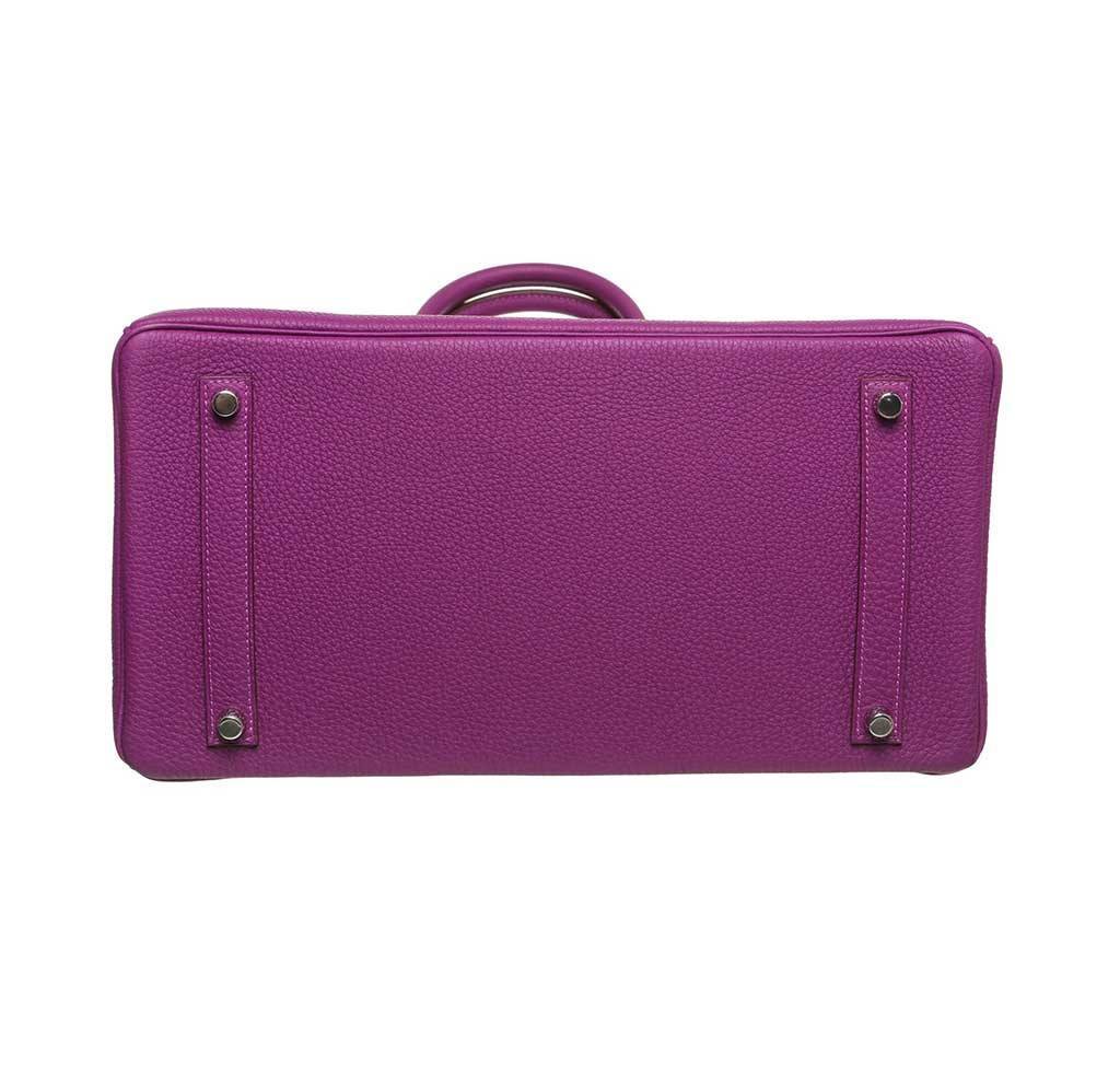 Hermès Birkin 35 Anemone Bag PHW