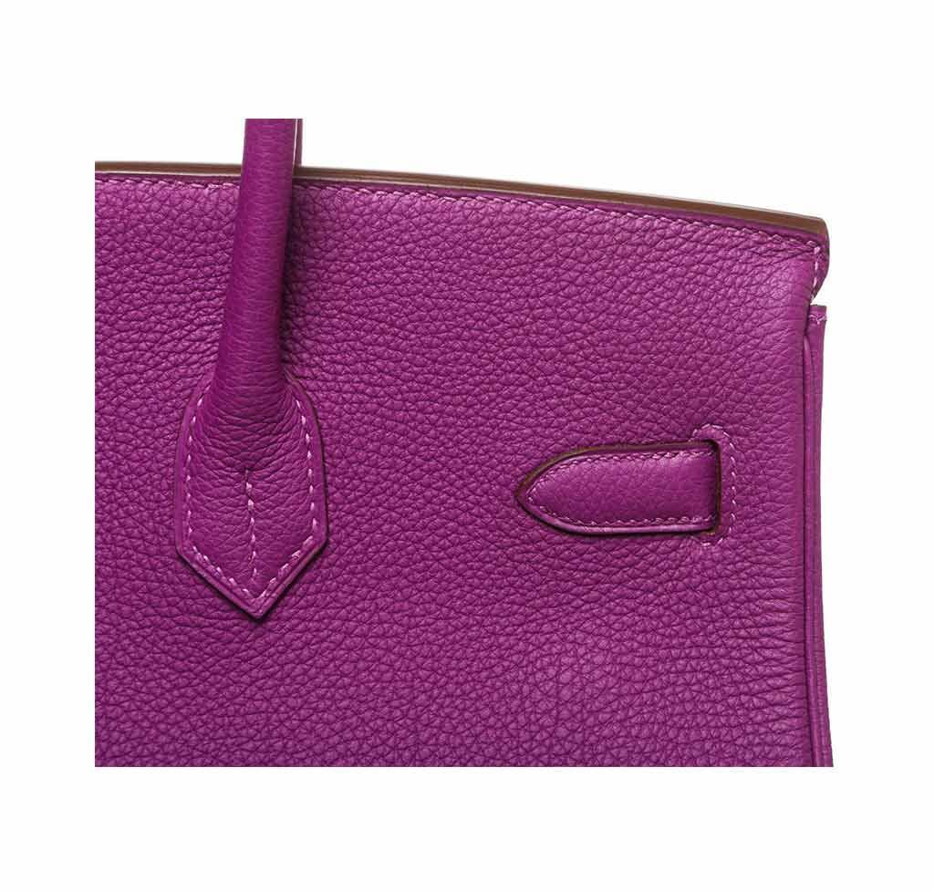 Hermès Birkin 35 Anemone Bag PHW