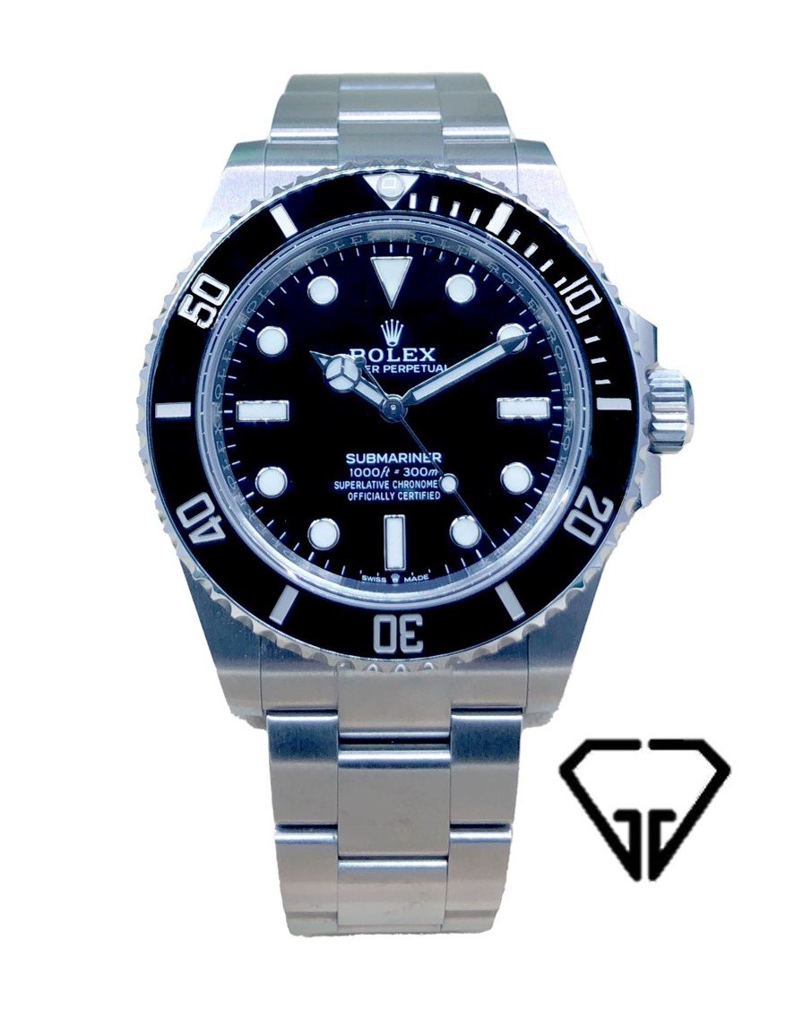 Rolex Submariner 41 124060 Black Dial Watch
