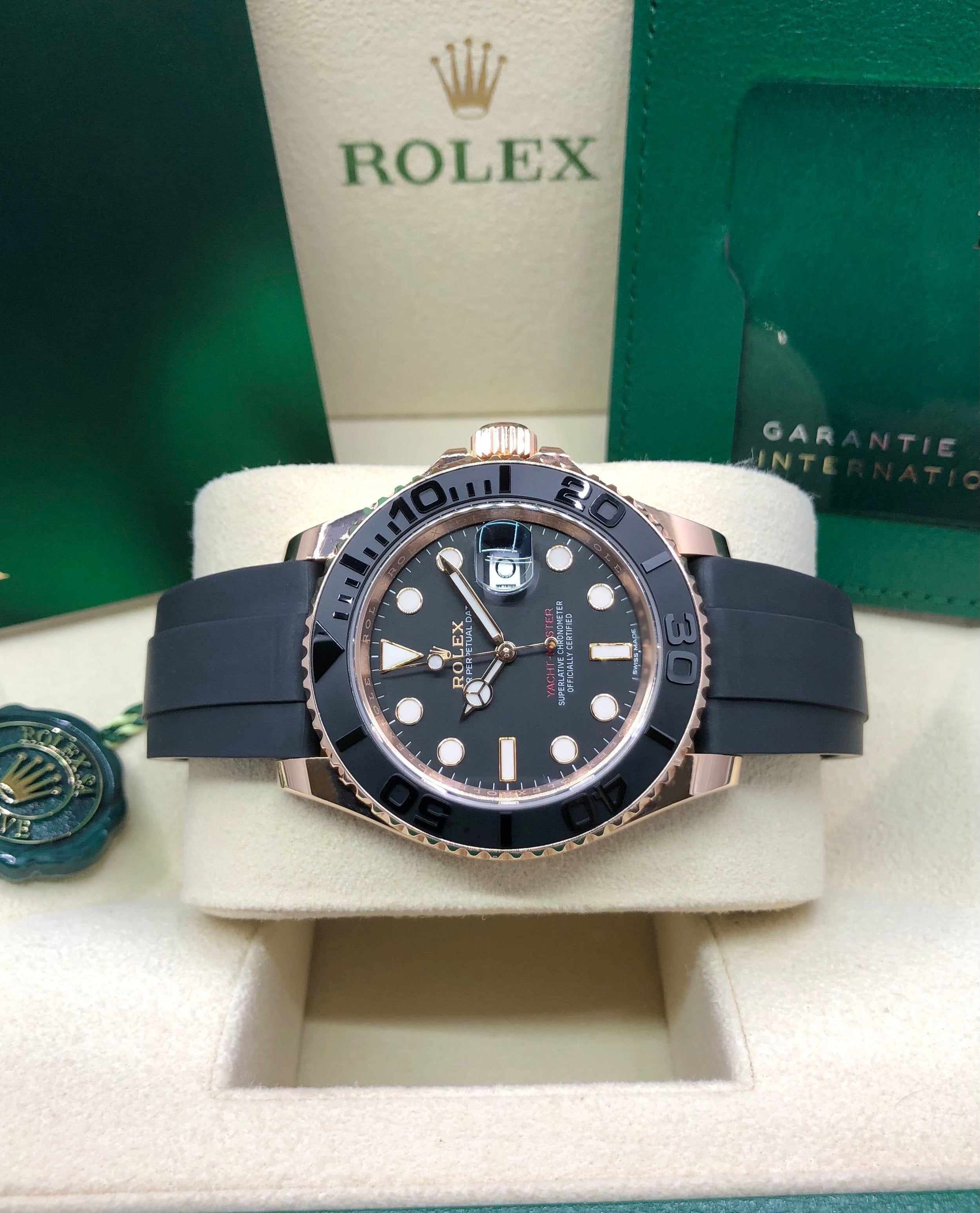 Rolex Yacht-Master 40 126655 Black Dial Watch