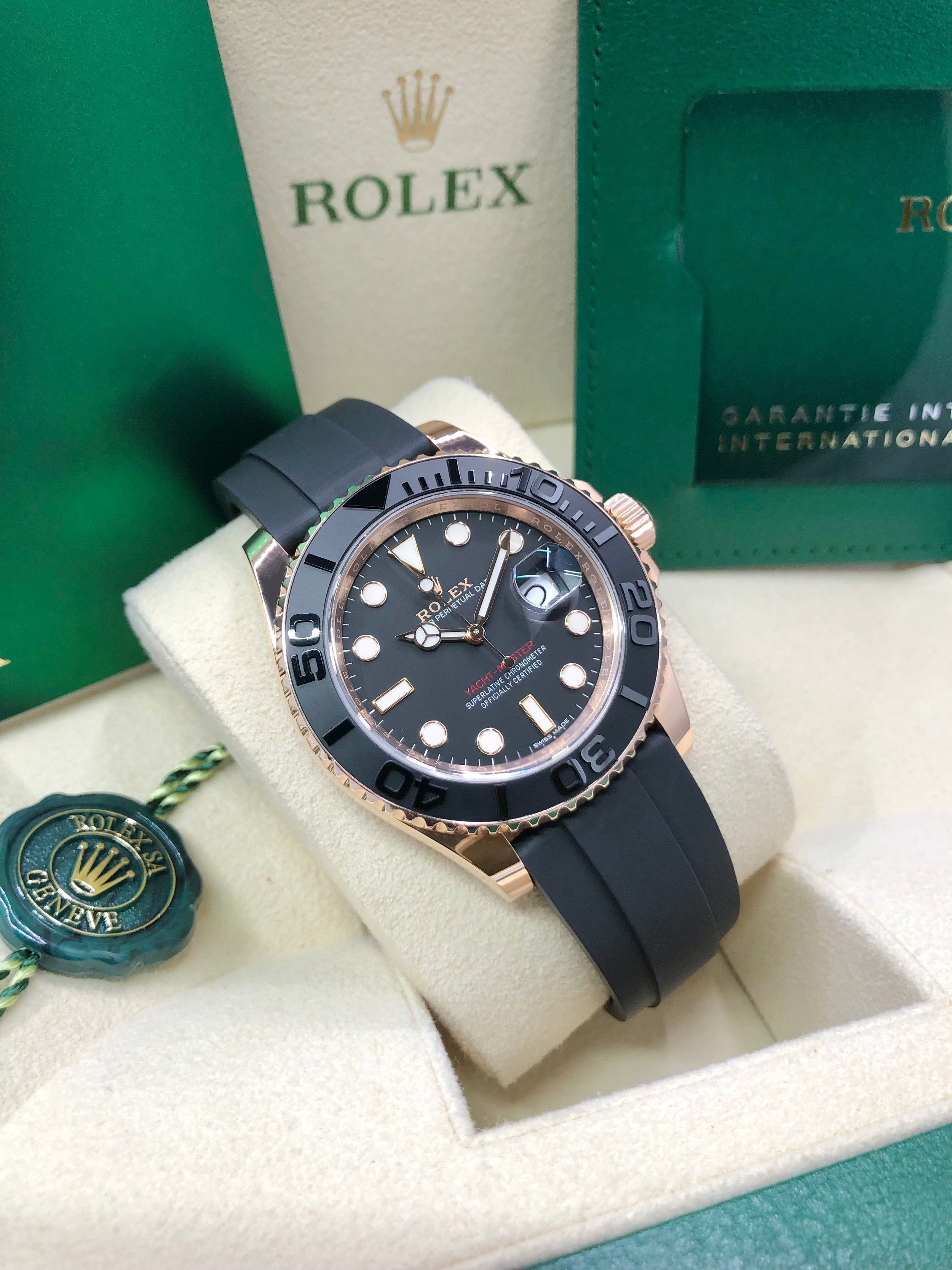 Rolex Yacht-Master 40 126655 Black Dial Watch