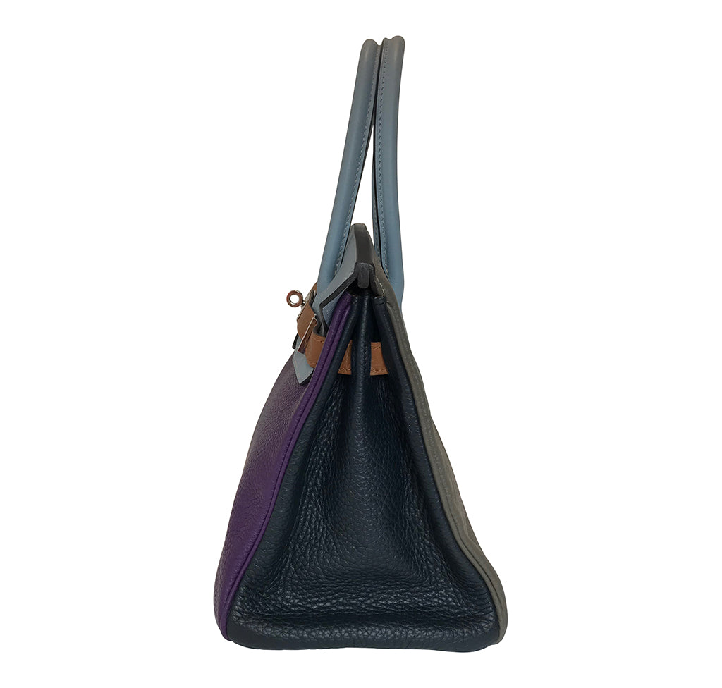 Hermès Birkin 30 Arlequin Bag PHW