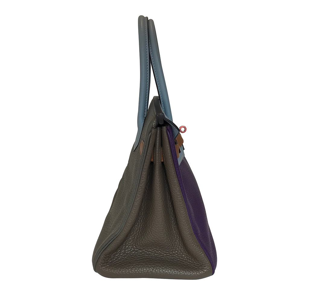 Hermès Birkin 30 Arlequin Bag PHW