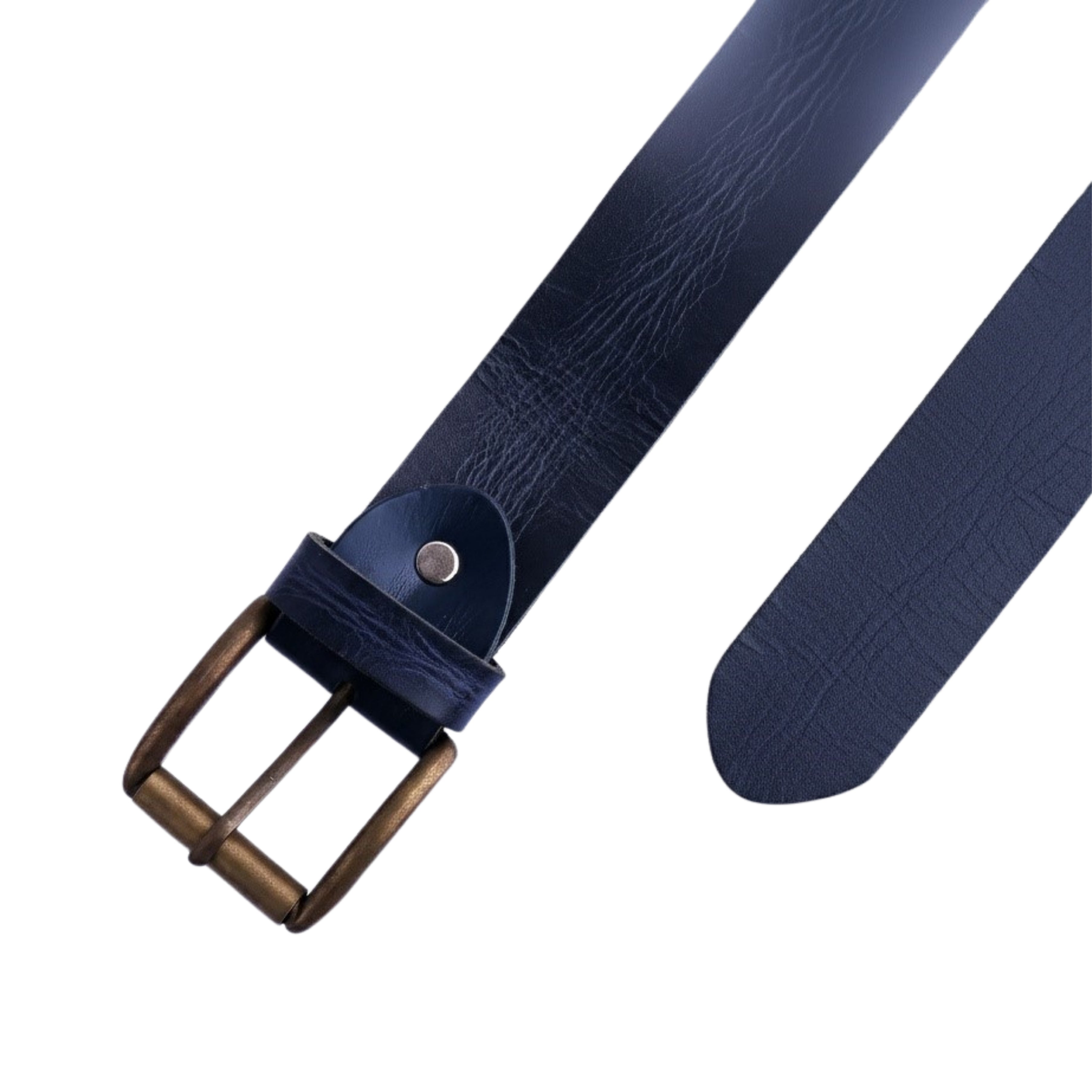 Rustic Leather Casual Jeans Belt