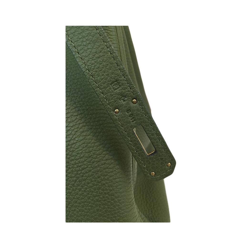 Hermes Birkin 35 Canopee Togo Leather Gold Hardware