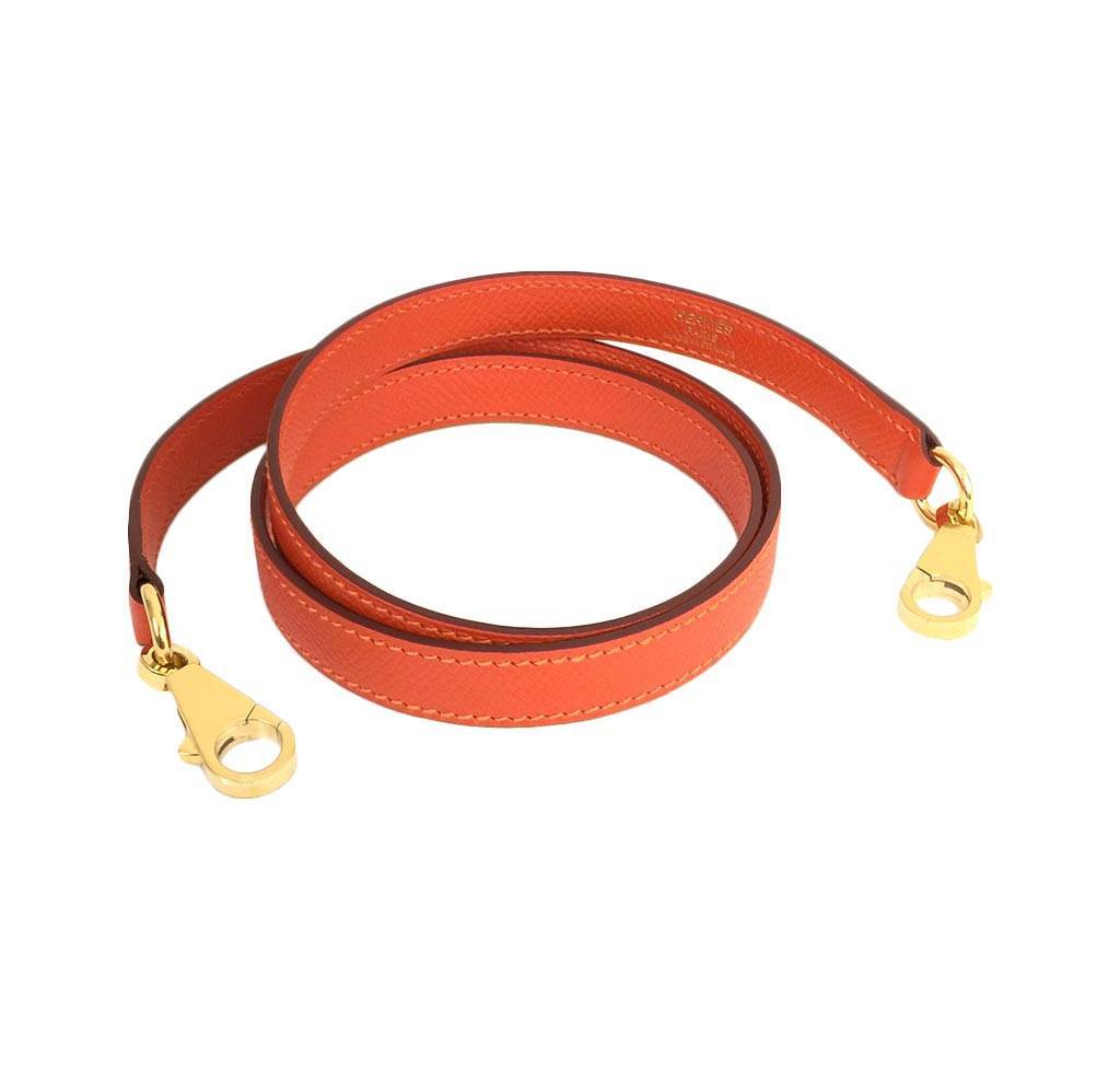 Hermes Kelly Sellier 35 Feu Epsom Leather Gold Hardware