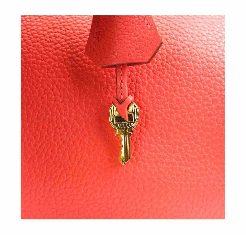 Hermes Birkin 35 Rose Jaipur Taurillon Clemence Leather Palladium Hardware