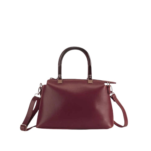Velkado Bordeaux Grace Structured Handbag