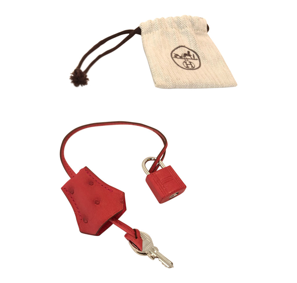 Hermes Birkin 30 Ostrich Bougainvillea