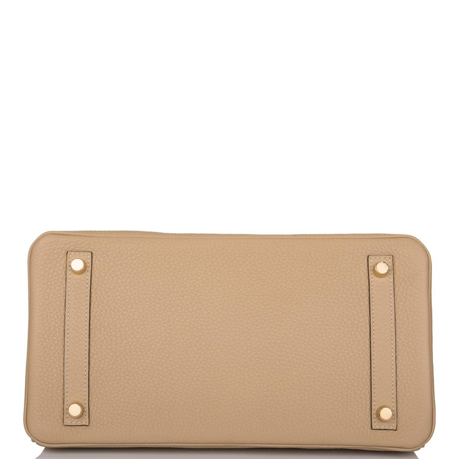 Hermes Trench Clemence Birkin 30cm Gold Hardware