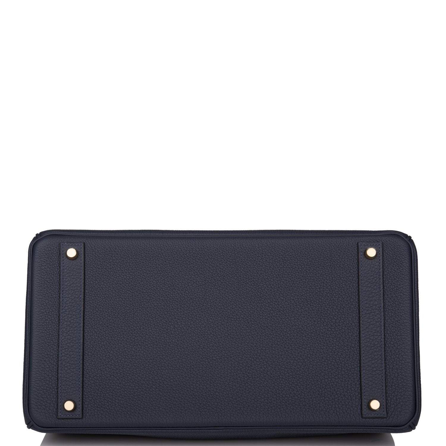 Hermes Birkin 40 Bleu Nuit Togo Gold Hardware
