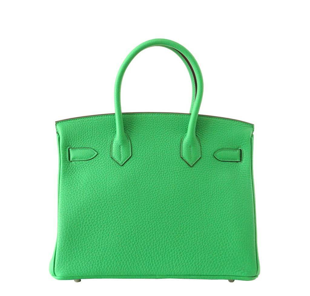 Hermès Birkin 30 Bamboo PHW
