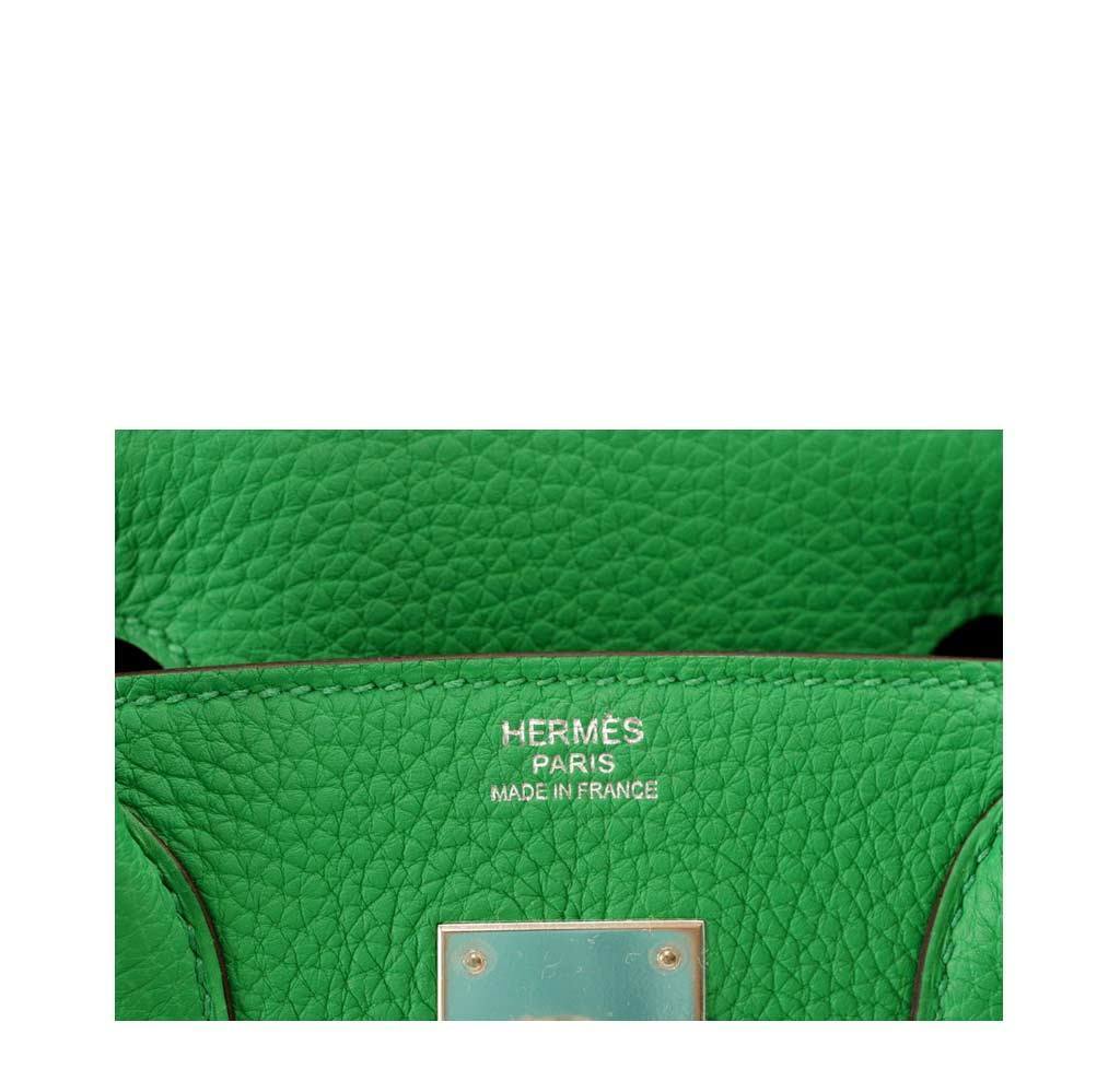 Hermès Birkin 30 Bamboo PHW