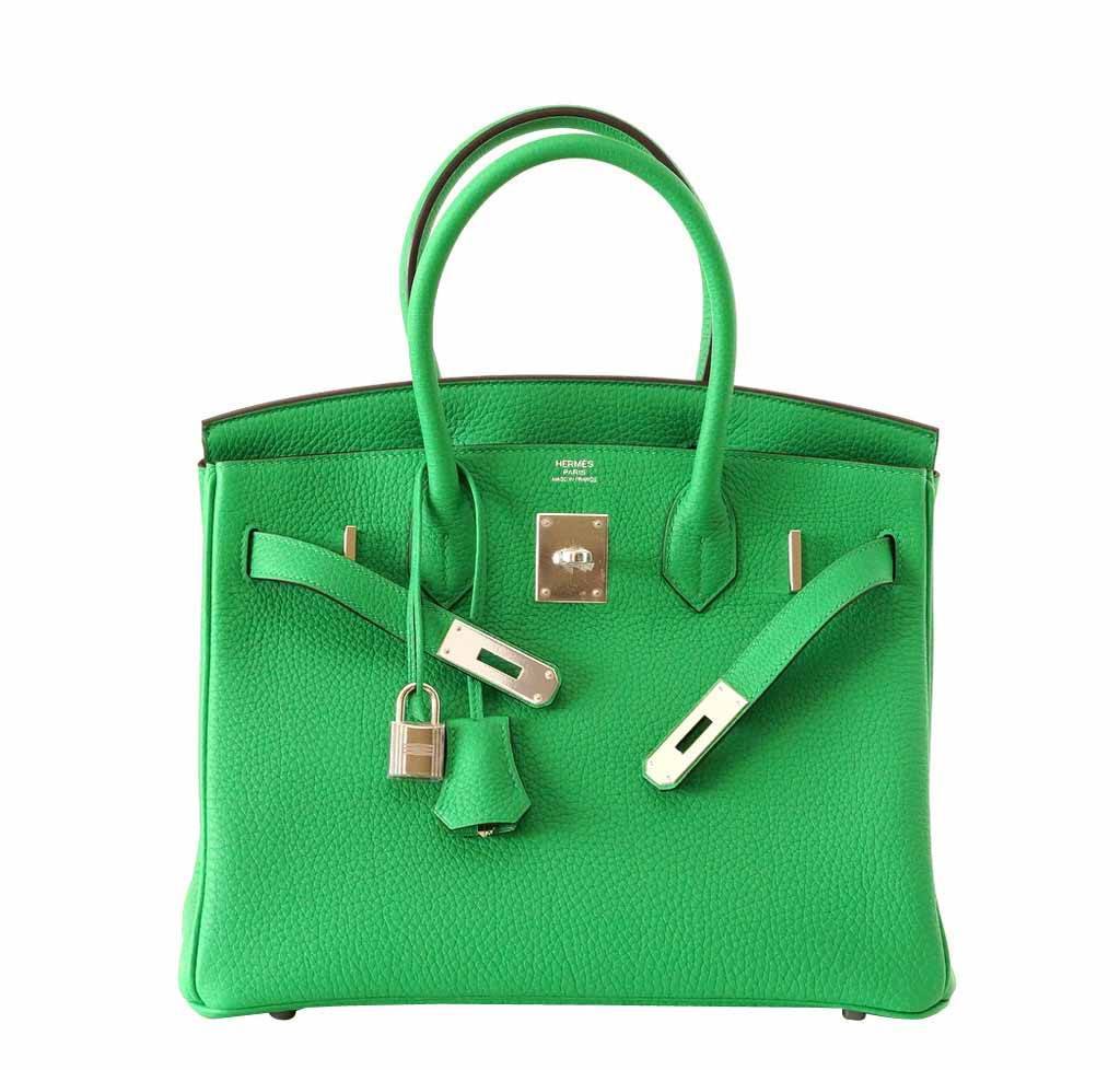 Hermès Birkin 30 Bamboo PHW
