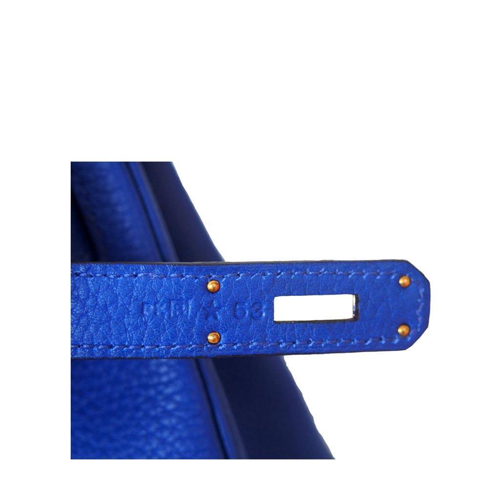 Hermès Birkin 30 Blue Electric Candy Bag GHW
