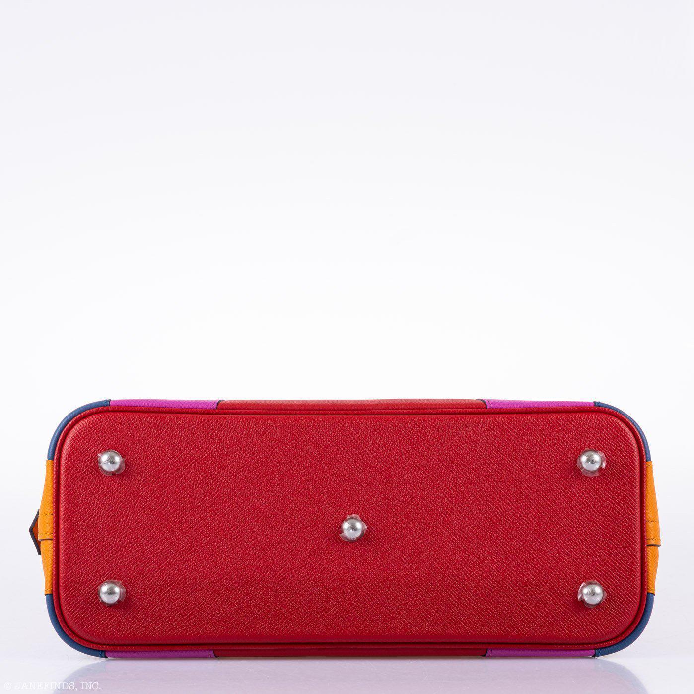 Hermes Bolide 1923 30 Rainbow Bag Sunset Epsom Palladium Hardware 2020 Y