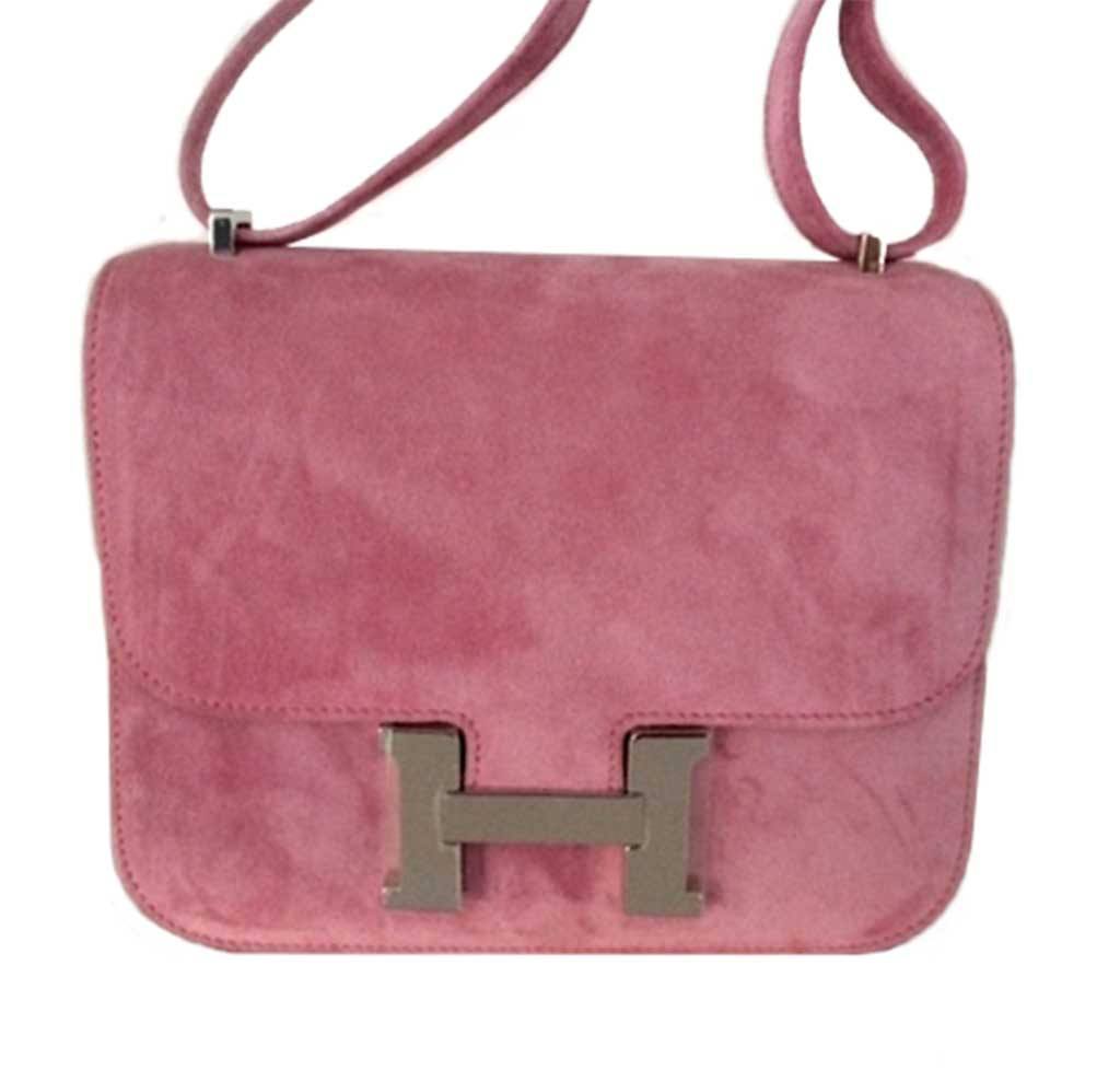 Hermès Constance Mini Fuchsia Bag PHW