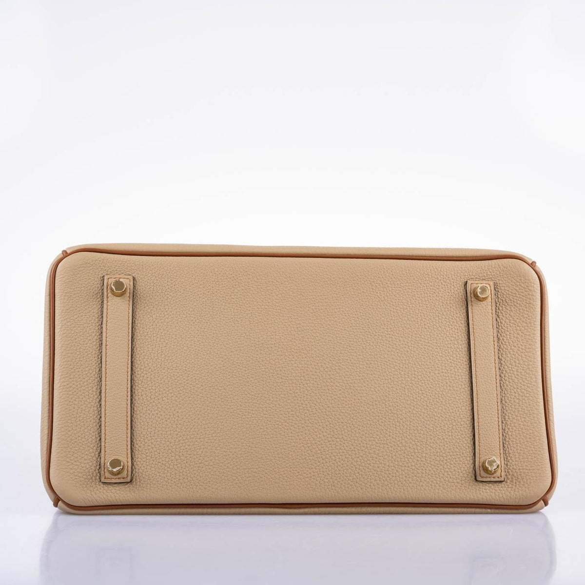 Hermes HSS Birkin 35 Trench & Gold Togo with Brushed Gold Hardware