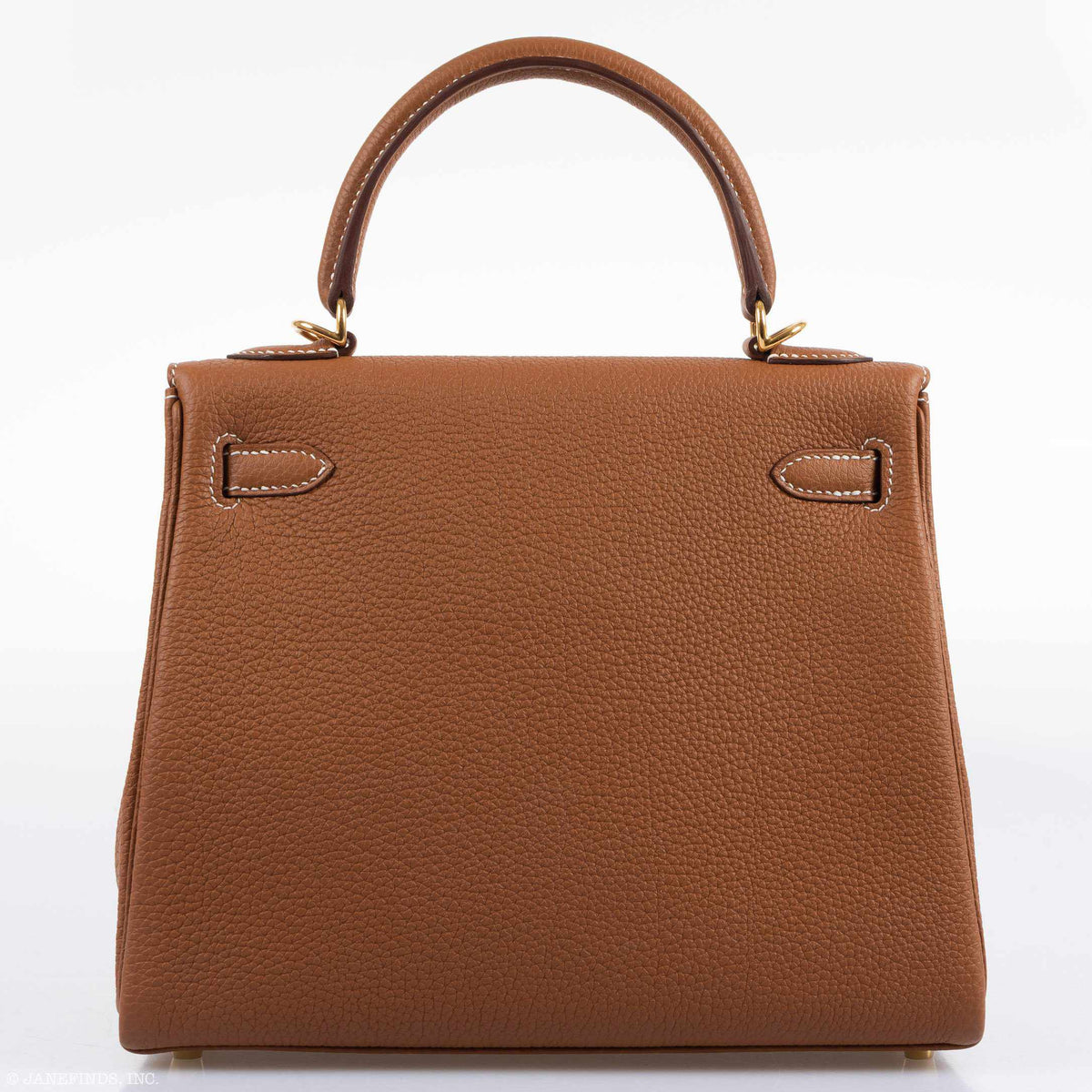 Hermes Kelly 25 Retourne Gold Togo Gold Hardware